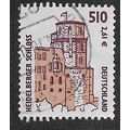 GER 2000 510pf ( €2.61) 'TOURIST SIGHTS' FINE U...
