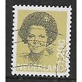 NETHERLANDS 1981 QUEEN JULIANA 1G.20 BISTRE AND...