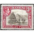 Aden 1936 SG22 3a Sepia & Carmine Mounted Mint ...