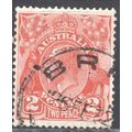 Australia 1931 - 2d carmine red - KGV - used 21