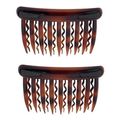 French Side Hair Combs in Wavy and Straight Tor...