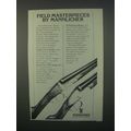1982 Mannlicher London and Oxford Shotgun Ad