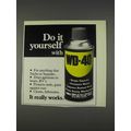 1982 WD-40 Oil Ad - Do It Yourself With
