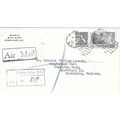 Canada Registered Air Mail Rate, Burns Lake BC ...
