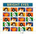 Bright Eyes Pets Sheet of Twenty 32 Cent Postag...