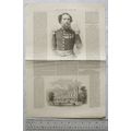 1863 engraving General Pezet, Pump-room Leaming...