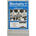 1989 programme Warrington v. Swinton, Round One...