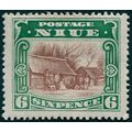 Niue 1920 6d red-brown & green SG42 unused