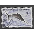 FRENCH SOMALI COAST 1958 3F BLUE MARLIN SG 437 ...