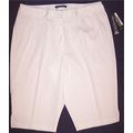 NWT Briggs New York White Stretch Crop Capri Pa...
