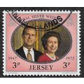 JER 1972 3p 'SILVER WEDDING' FINE USED (EBID66-...
