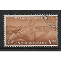 INDIA 1955 FIVE YEAR PLAN 6A BROWN MALARIA CONT...
