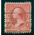Used 220 2c George Washington Fine Plus A04365