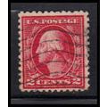 Used 499 2c George Washington Fine K3368