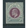 natal stamps edward sg132 hm sg 132 crown ca hm