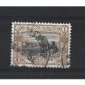 Transjordan.SG211 4m Kerak Castles.Fine Used.Aug24