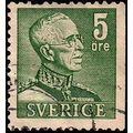 Sverige Sweden 1939 King Gustaf V 5ore Used Sta...
