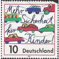 GERMANY, ROAD, Child Safety, white 1997, 10pf, #4