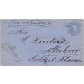 Chile Postal Sta. 1896, cancel Krakow, Germany,...
