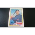 1989 Topps Card # 327 Mark Lemke Excellent (5) ...