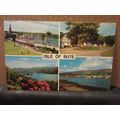 multiview, ISLE OF BUTE, SCOTLAND used postcard...