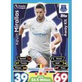 Match Attax 2017/2018 126 Kevin Mirallas Away K...