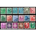 Germany 1953 1961 Mix of 18 Used Stamps Mix #1
