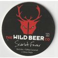 UNUSED KEG CLIP FRONT - THE WILD BEER CO - SCAR...