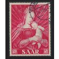 Saar 'Madonna and Child' Painting by Holbein 19...