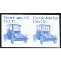 1906b, Mint VF NH 17¢ - Imperforate Coil Pair E...