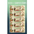 State and County Fairs Pane of 20 Current Rate ...