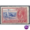 Cayman Islands 1935 SG98 1d Ultra & Scarlet Mtd...