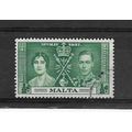 Malta.SG214 1/2d Green.Fine Used.Mar17a