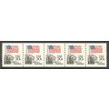 1895a 20c U.S. Flag Fine MNH SG PNC 9/5 V0054