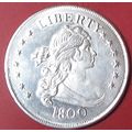 1800 Early Dollar. Challenge Coin, Souvenir. Re...