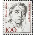 GERMANY, WOMEN, Therese Giehse (1898-1975), oli...