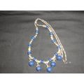 Substantial blue Lapis Lazuli style Asian Tibet...