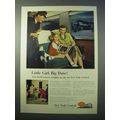 1952 New York Central Railroad Ad, Little Girl Big Date