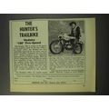 1969 Hodaka 100 Motorcycle Ad - The Hunter's Trailbike