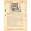EMERSON model 529 portable recorder phonograph ...