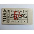 Isle of Man Manx Electric Railway Rover Ticket ...