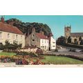 Standard size printed postcard of Hunmanby Vill...