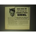 1950 Kreml Hair Tonic Ad - Men over 25 with thi...