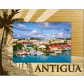 Antigua Laser Engraved Wood Picture Frame Lands...