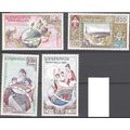 Laos 1958 Michel 85 - 88 Neuf ** Cote (2006) 2....