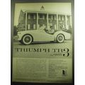 1958 Triumph TR3 Car Ad - World's greatest stopping power