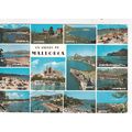 Mallorca Spain Multiview Postcard posted creased