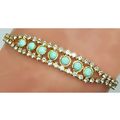 53636 - Diamond Imitation Gold Plated Bracelet ...