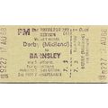 B.R.B. Edmondson Multiprinter Ticket - Derby Mi...
