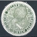 Brown Kiwi: Green - New Zealand 1988 - F H - SG...